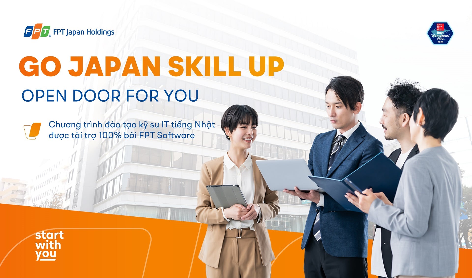 Go Japan SkillUp <br>  <span>Open door for you</span>